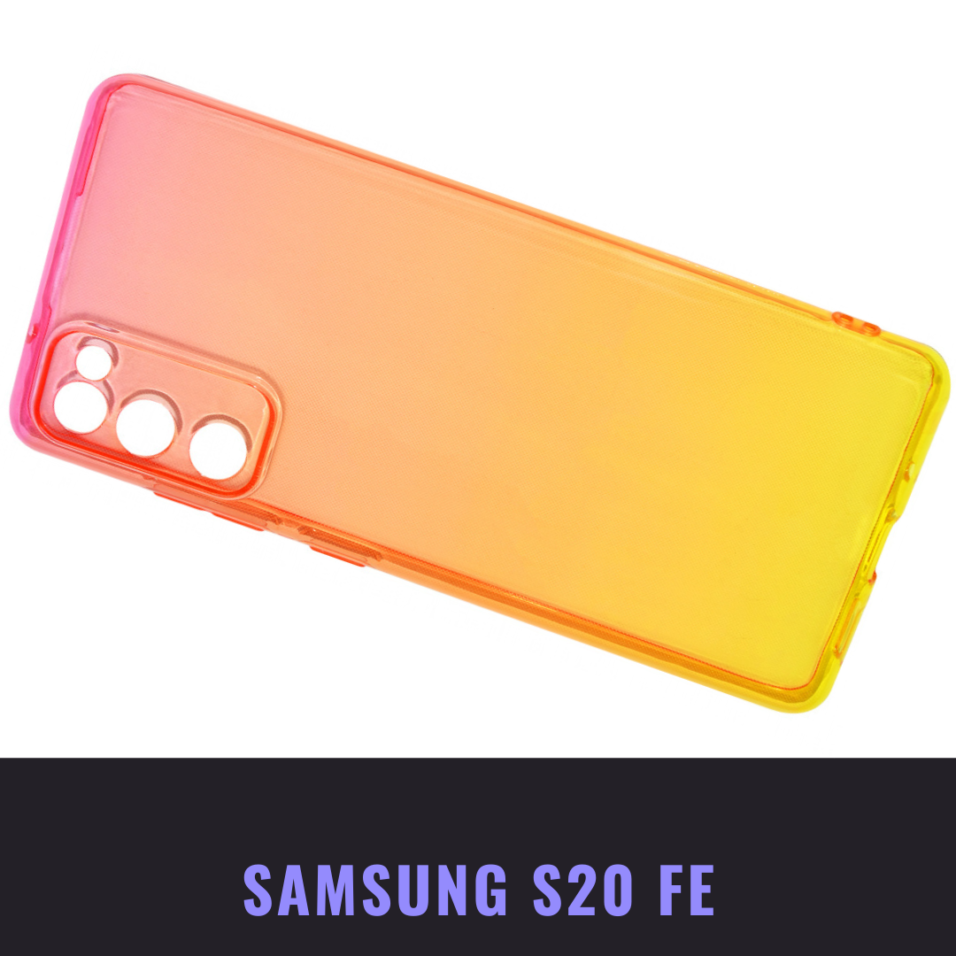 Силикон 0.5 mm Gradient Design Samsung Galaxy S20 FE